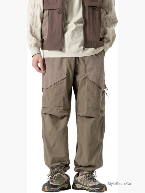 Pants - Paratrooper Cargo Pants – Lightweight Quick Dry Joggers with Fleece Lined